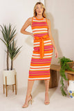 LETS GO ABROAD SWEATER DRESS