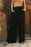 Tatum Woven Pants in Black FINAL SALE