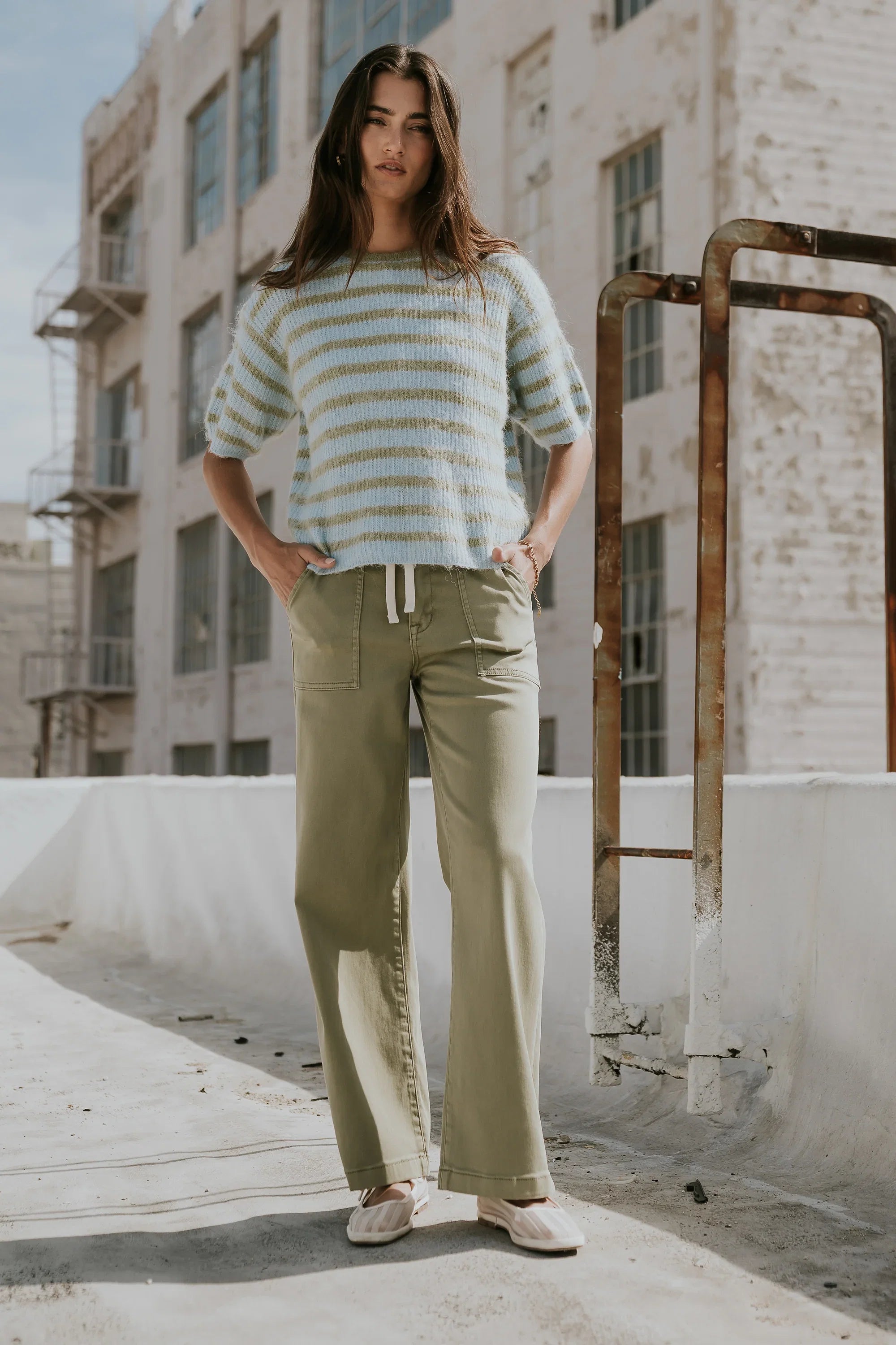 Beckham Wide Leg Jeans