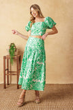 DESTINED FOR MORE CROP TOP SKIRT SET
