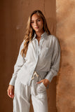 Diana Striped Button Up FINAL SALE