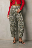 Lisette Barrel Jean in Leopard FINAL SALE