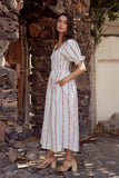 Effie Embroidered Midi Dress FINAL SALE