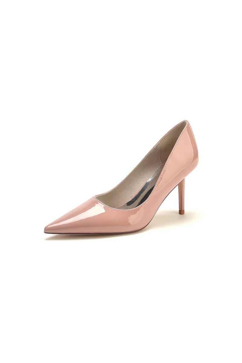 Patent Leather Pointed Toe High Heels Stiletto Dress Shoes for Women
