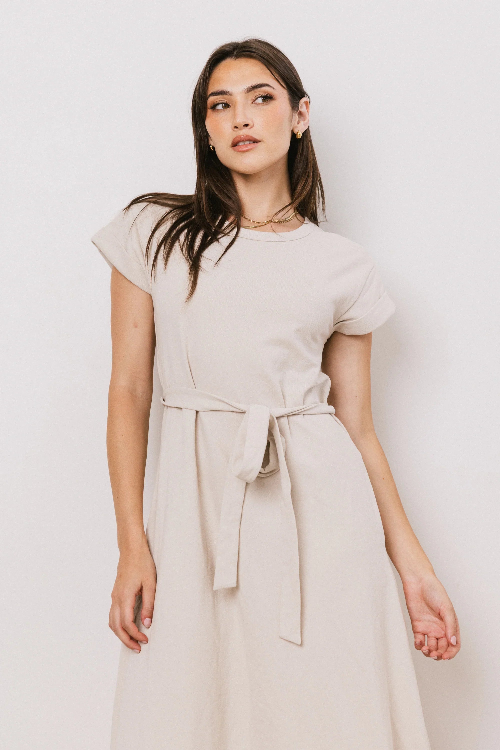 Saxton Maxi Dress in Bone FINAL SALE