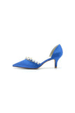 Pearl Pointed Toe Stiletto Heels