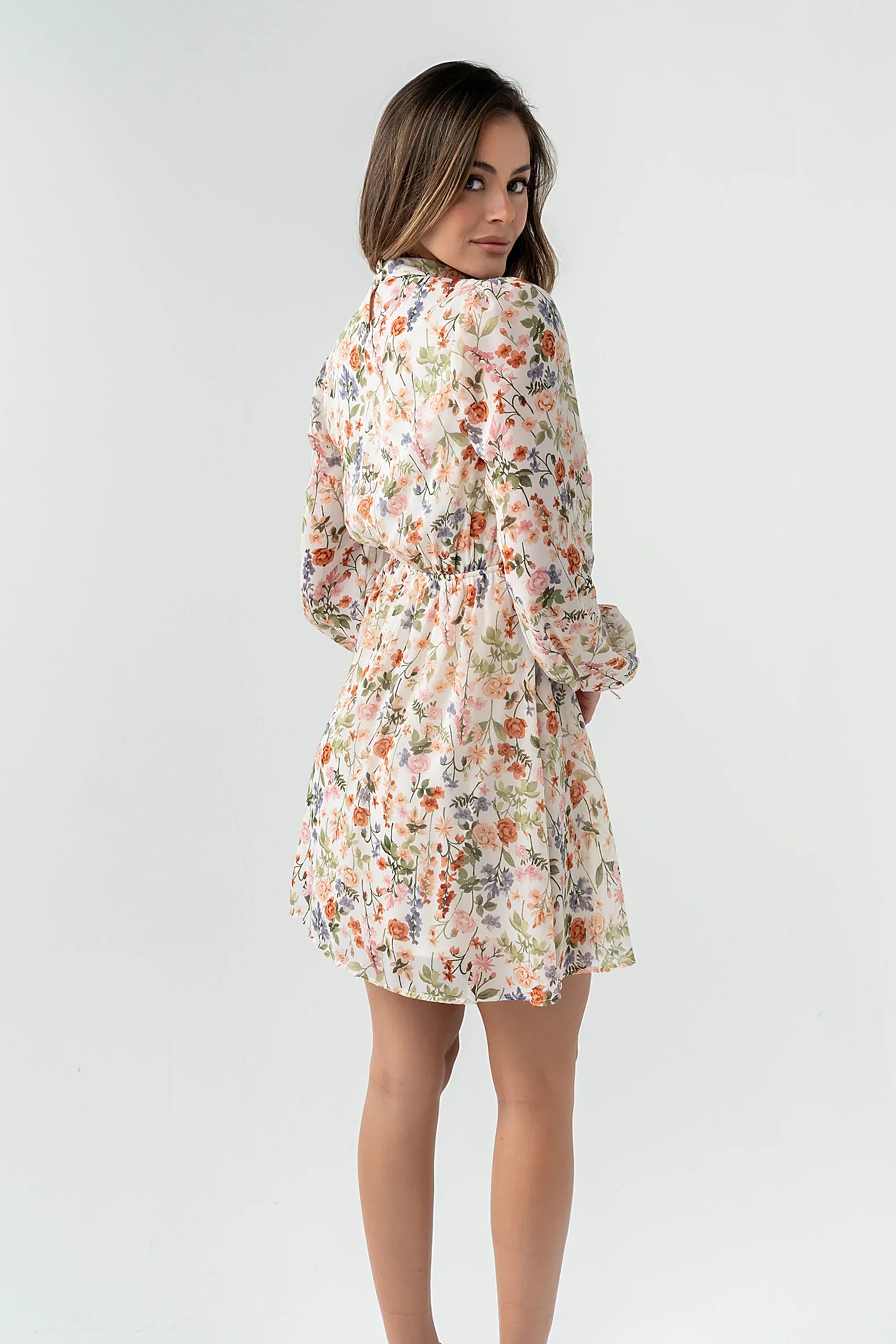 Harlie Chiffon Mini Dress
