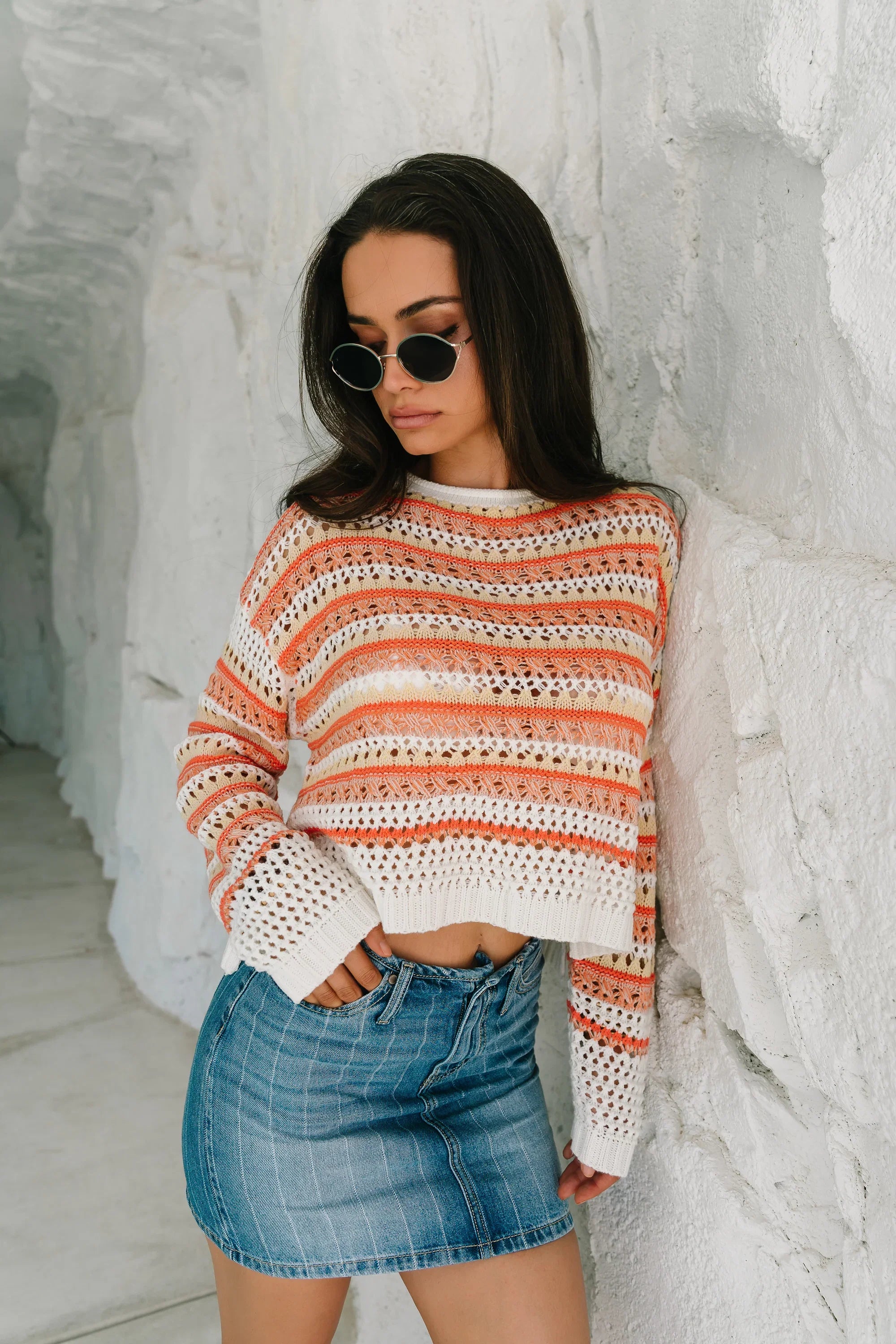 Correy Striped Sweater