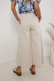 Rue Wide Leg Jeans in Beige FINAL SALE