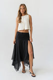 Ainsley Asymmetrical Maxi Skirt