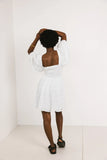 Little Runaway Mini Dress in White FINAL SALE