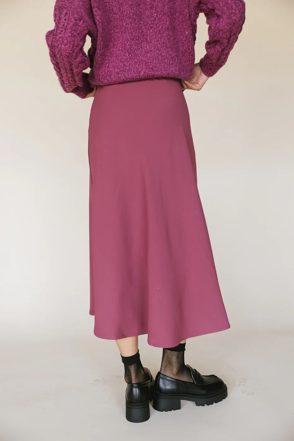 Kamila Skirt in Mauve FINAL SALE