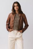 Kace Vegan Leather Jacket
