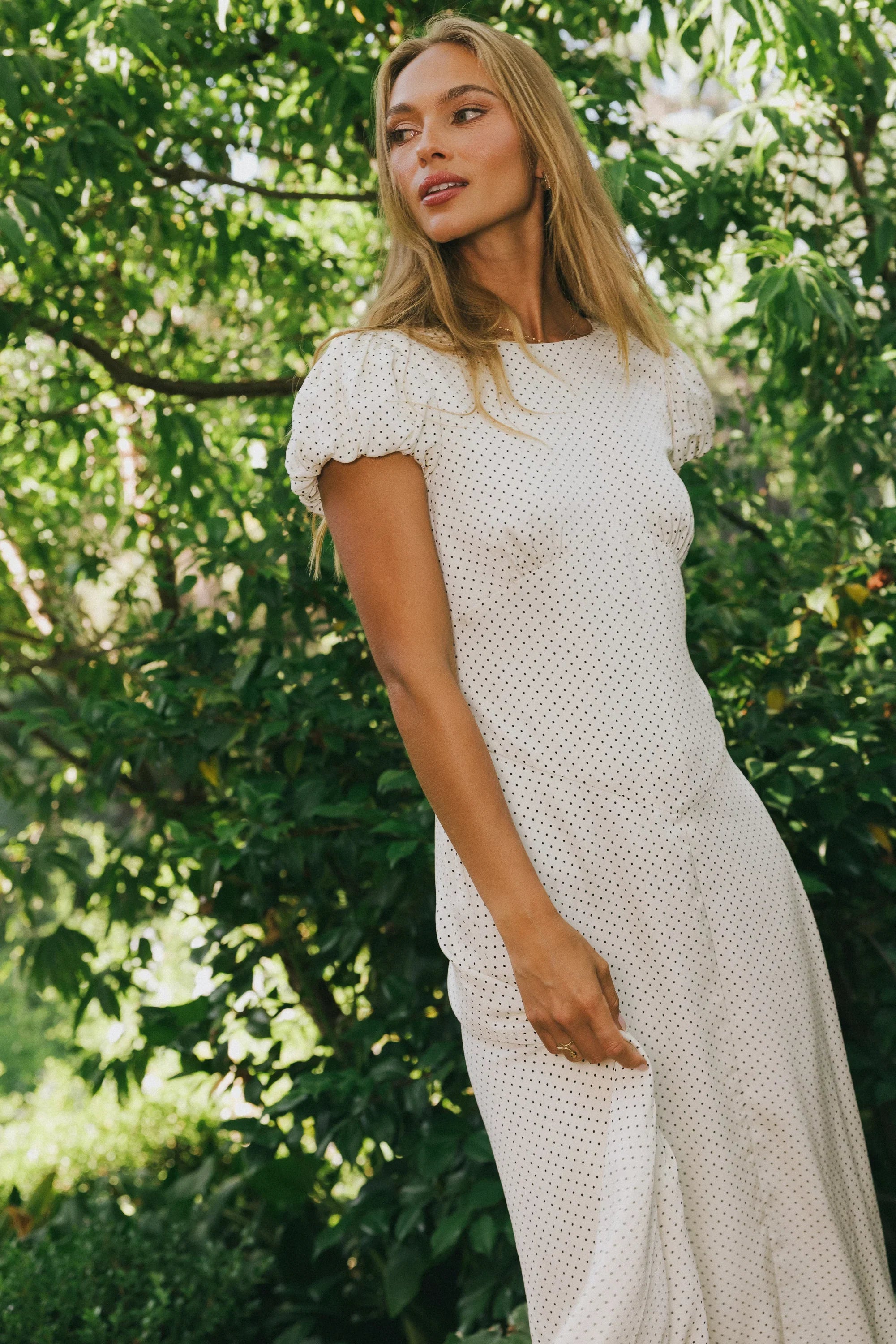 Karla Polka Dot Maxi Dress FINAL SALE
