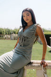 Tracey Maxi Dress in Green