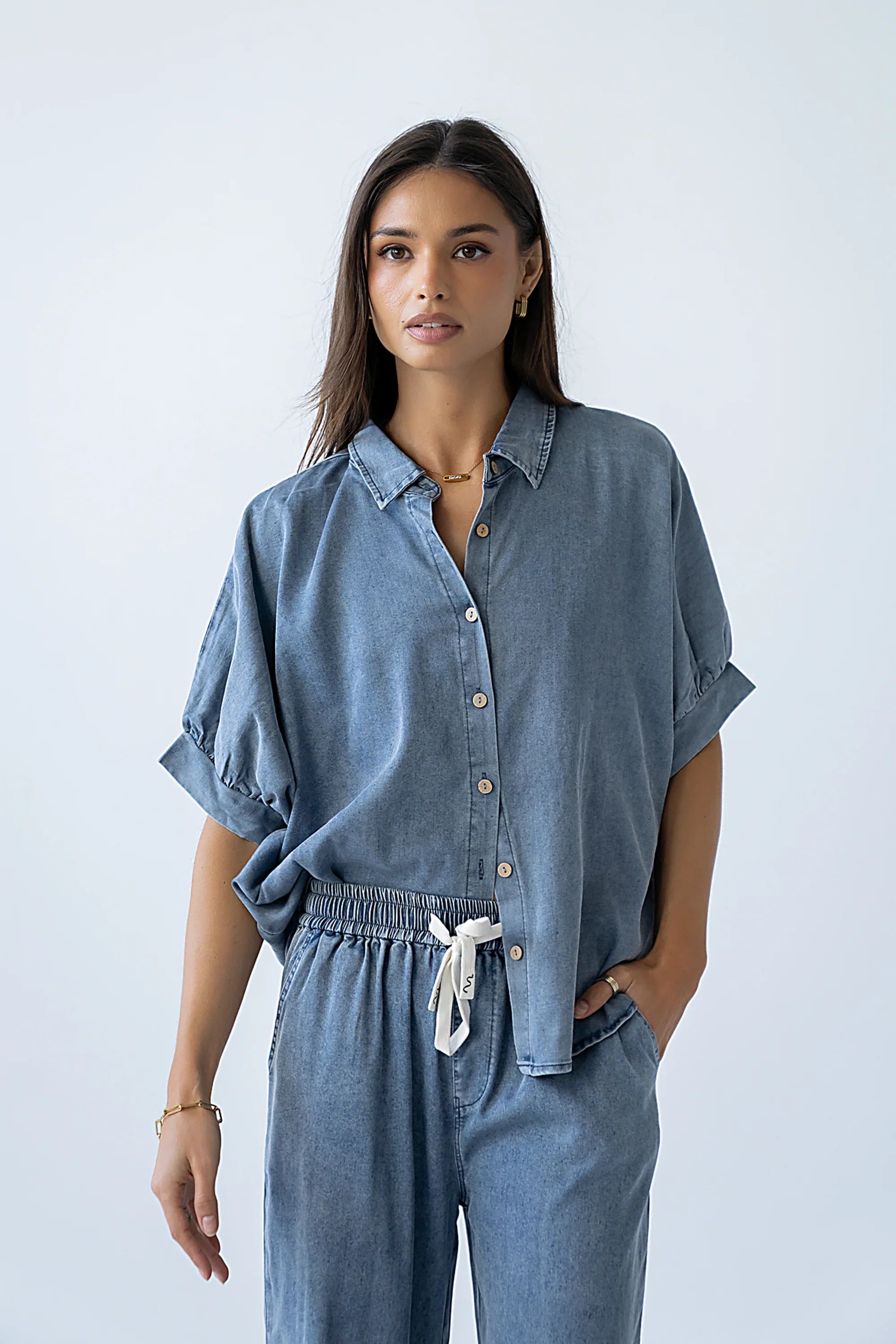 Kessie Button Up