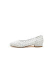 Lace Pointed Toe Wedding Flats