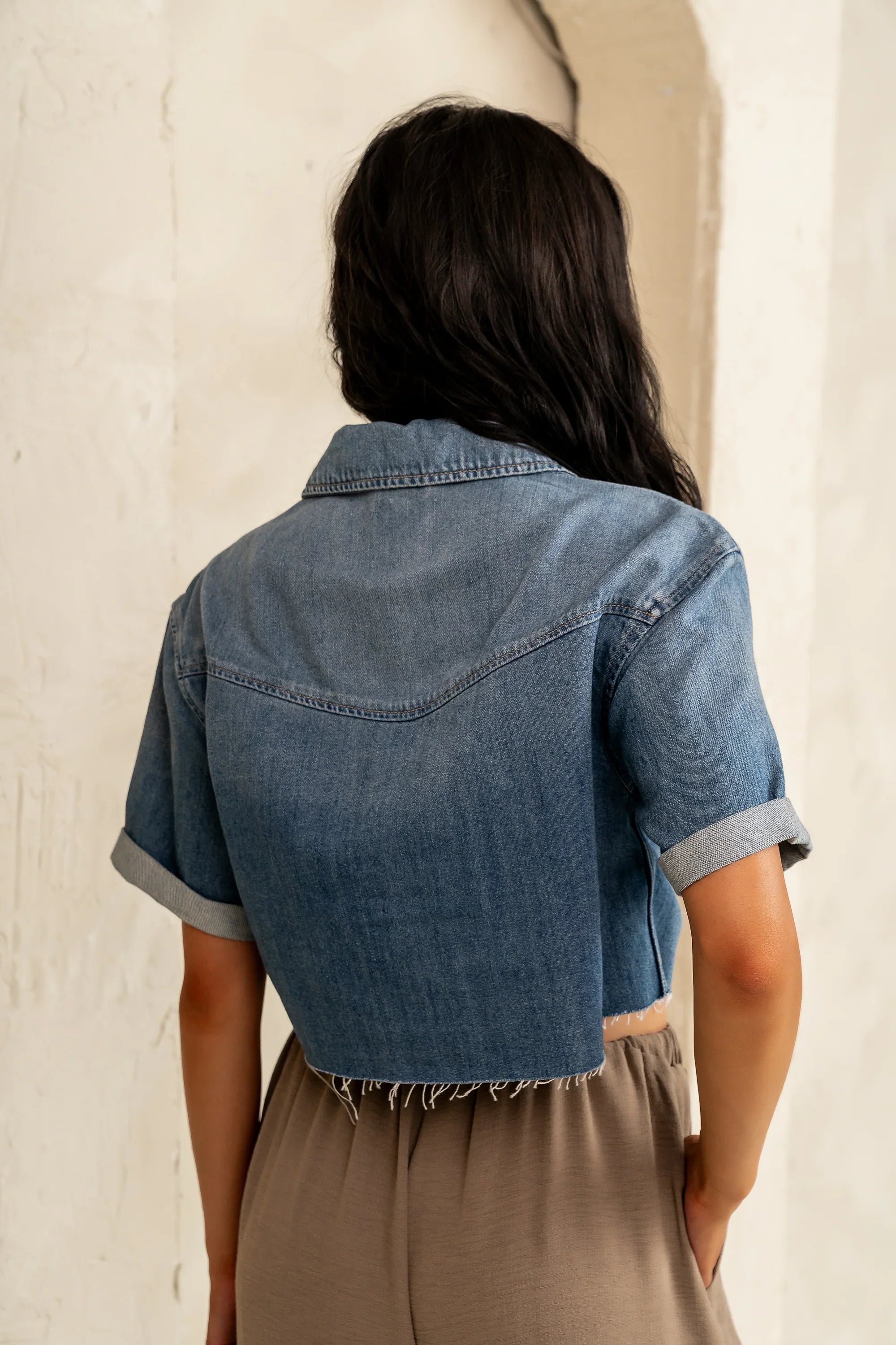 Nina Denim Button Up FINAL SALE