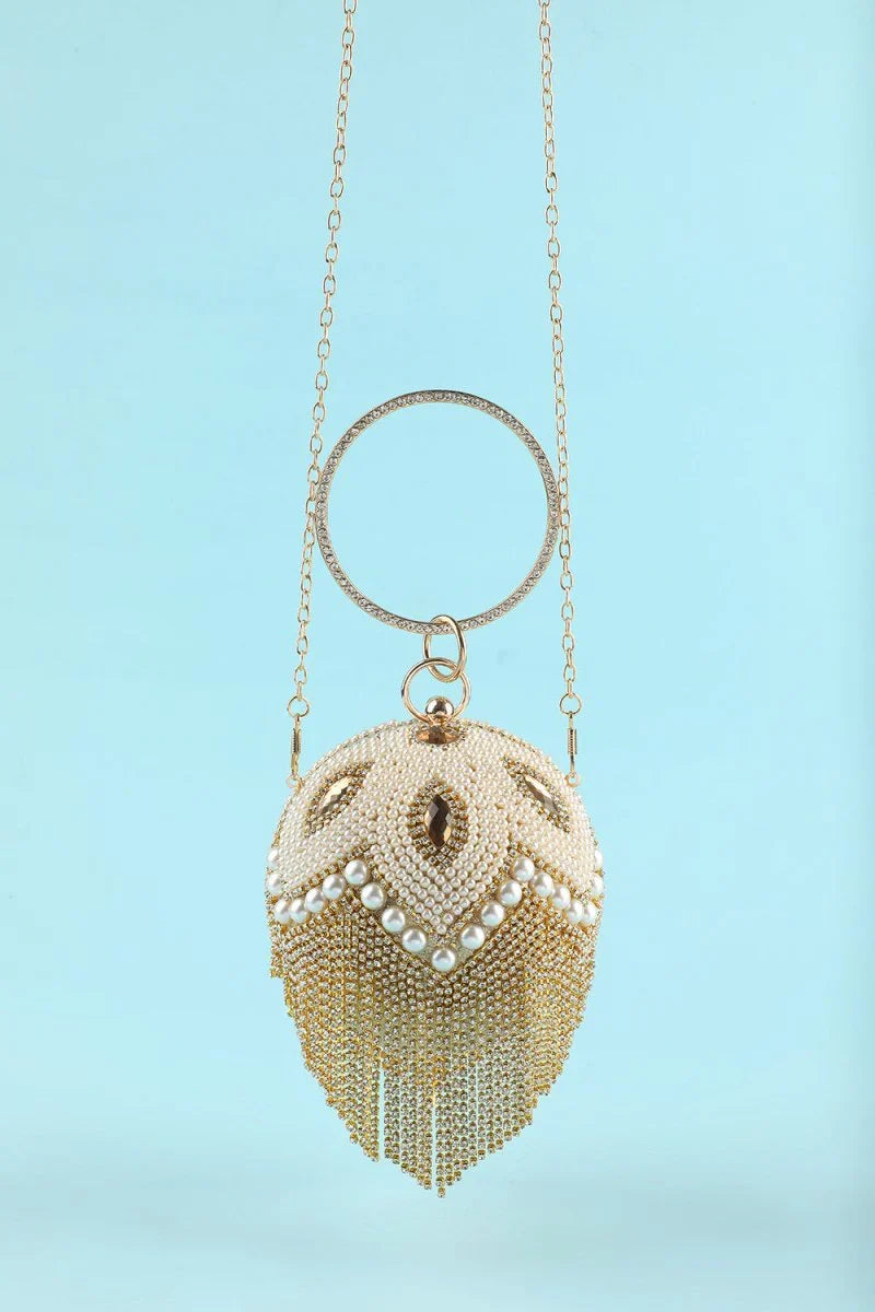 Champagne Handbag for Party
