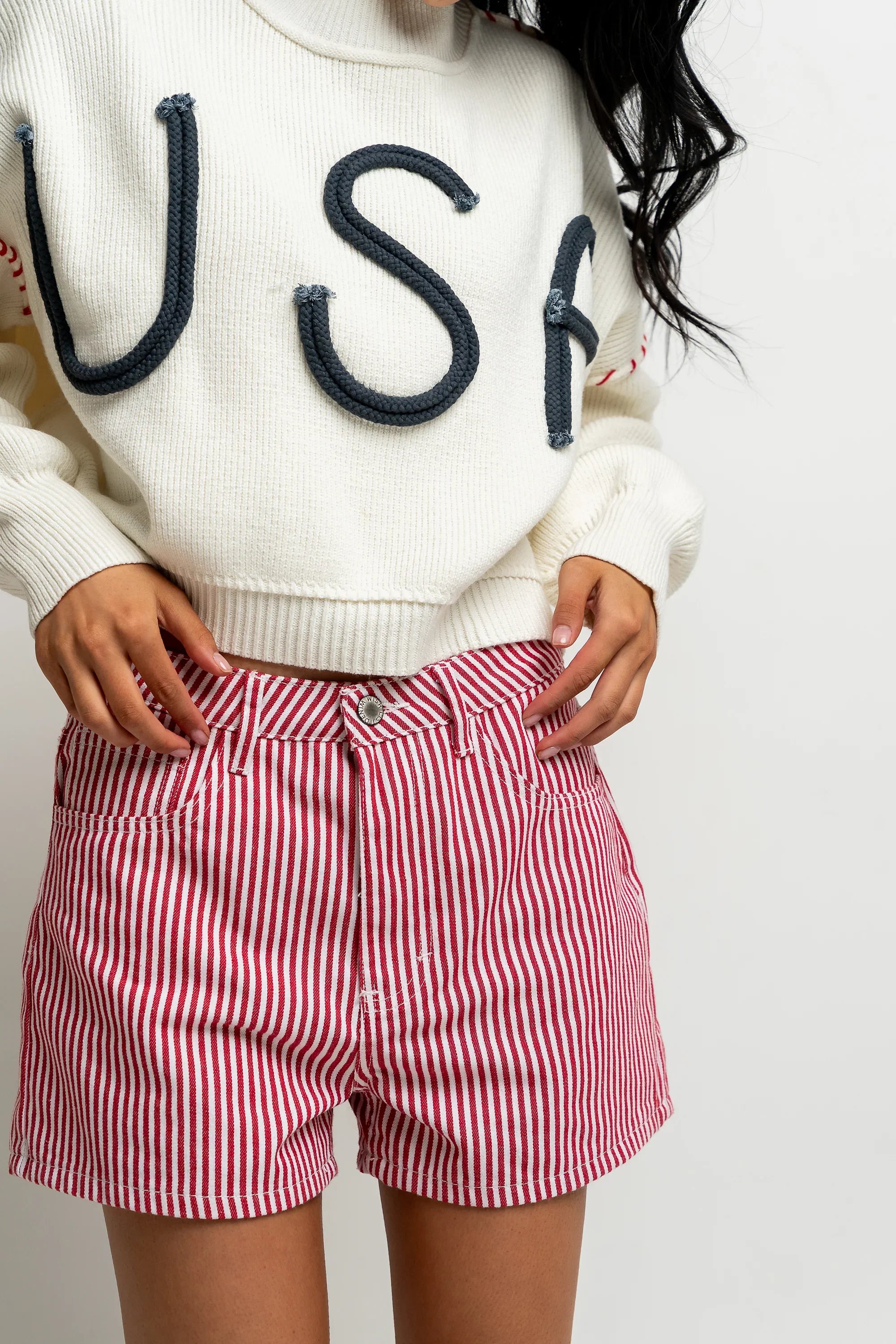 Wendy Striped Shorts