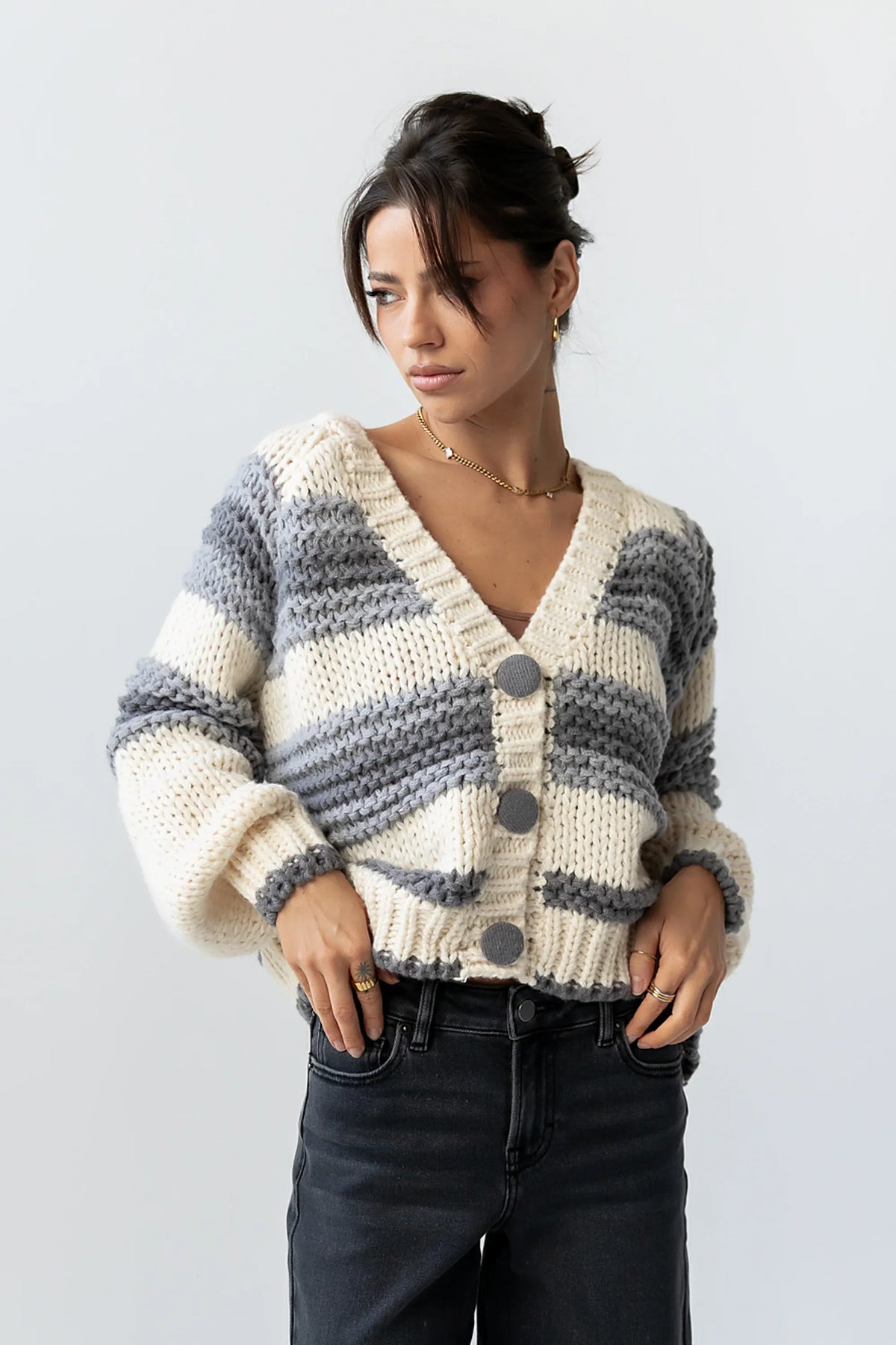 Rachelle Chunky Knit Cardigan FINAL SALE