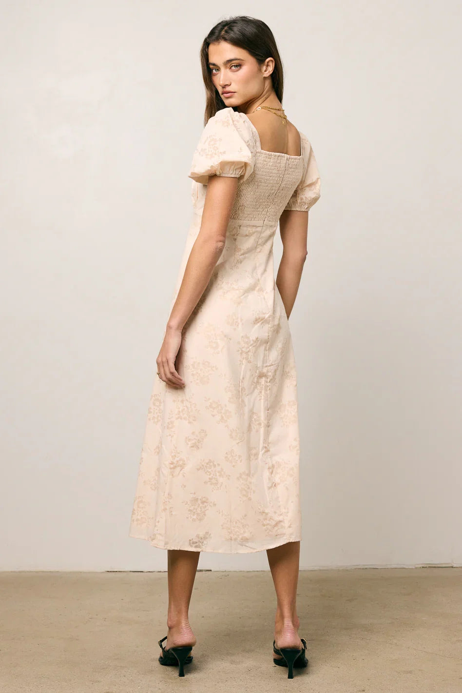 Mariah Floral Midi Dress FINAL SALE