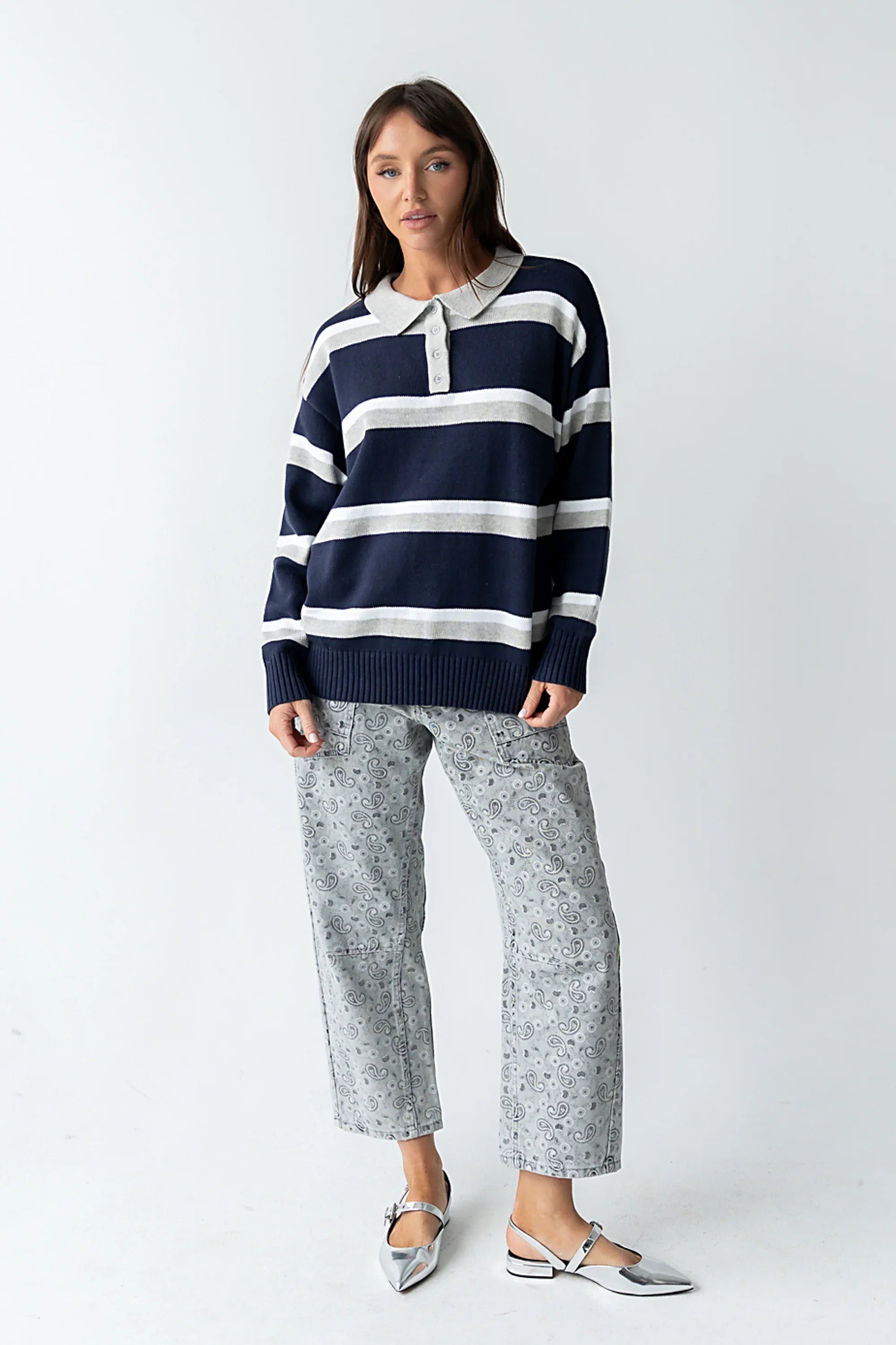 Karina Striped Sweater FINAL SALE