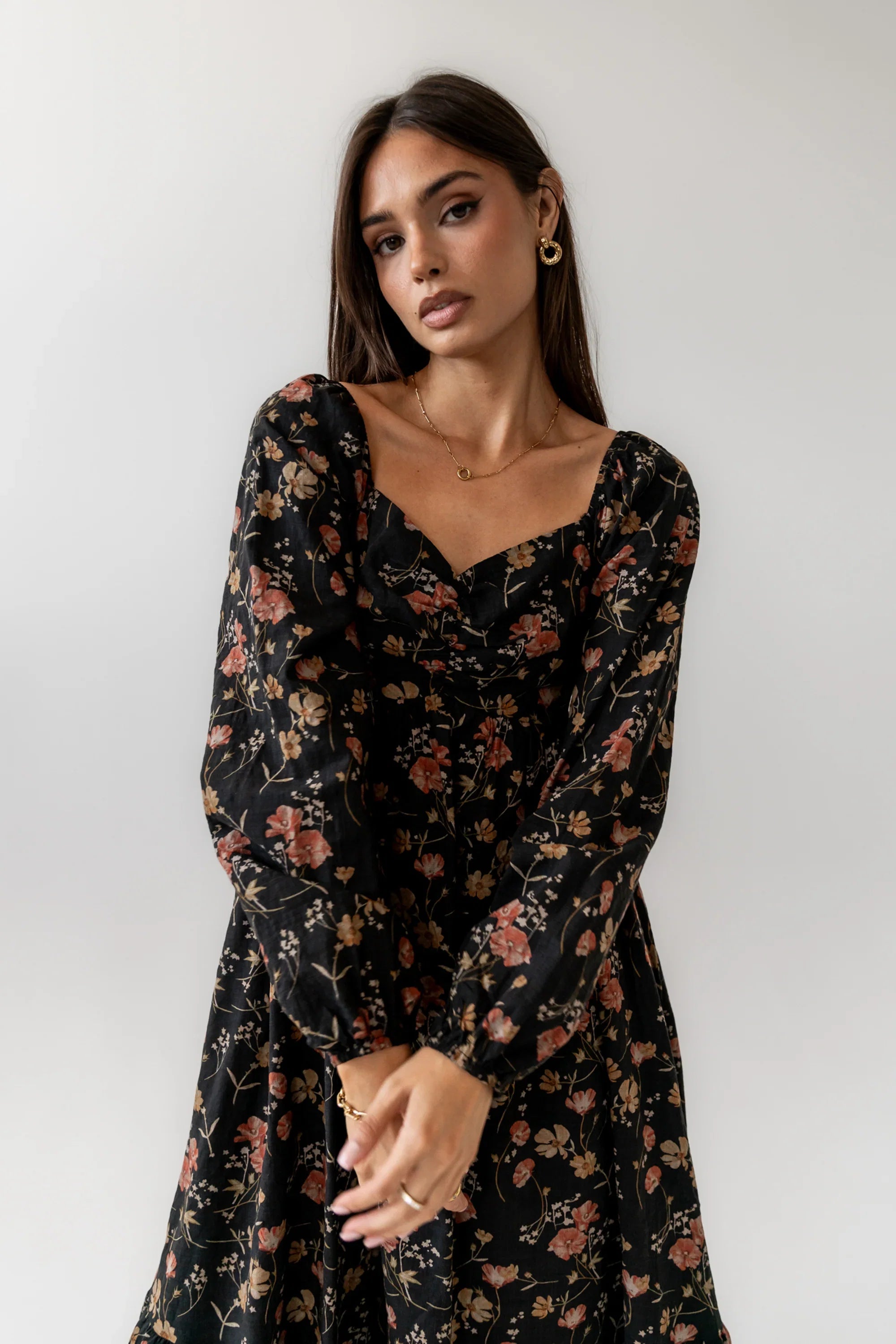 Michelle Floral Maxi Dress FINAL SALE
