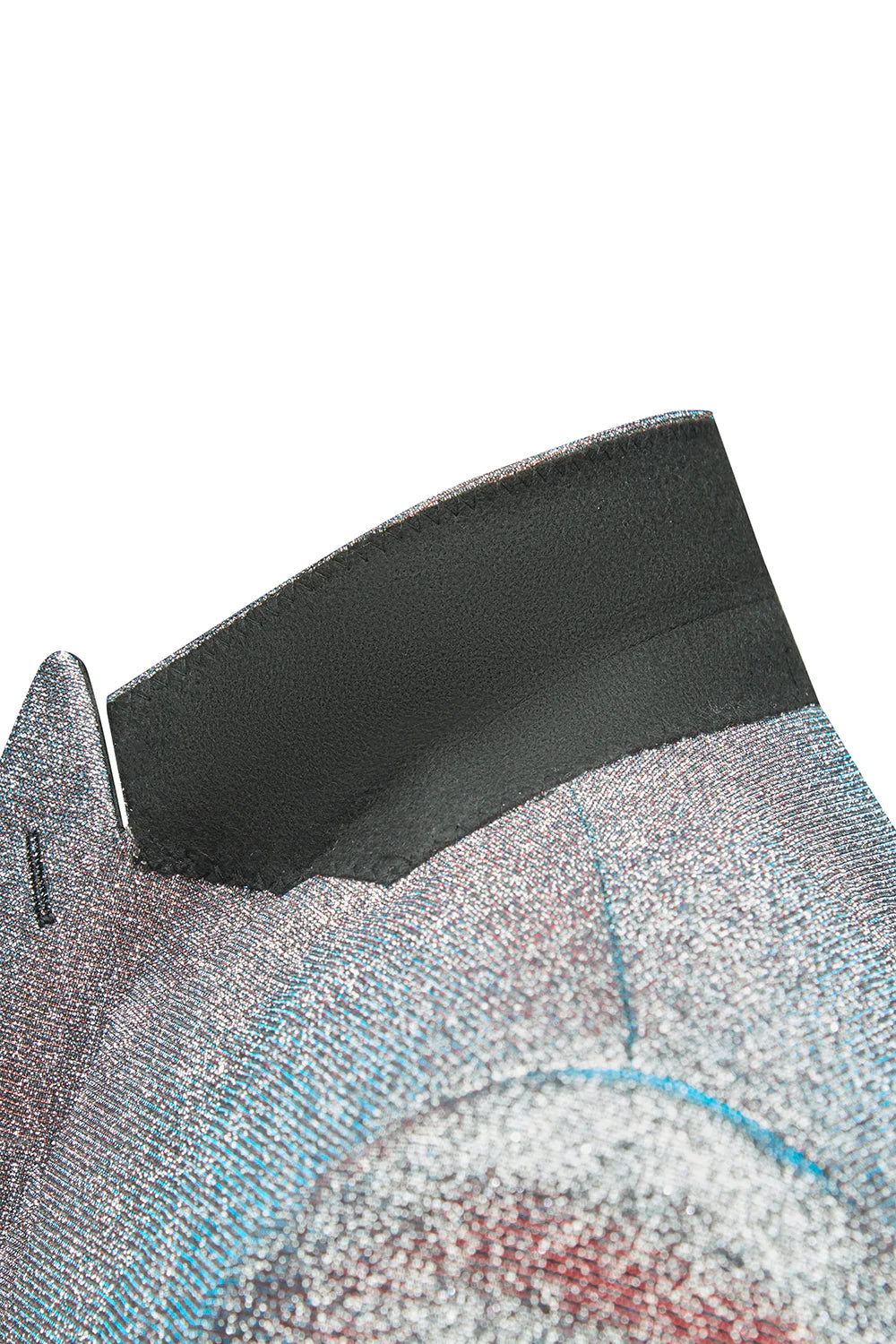 Mens Grey Sparkly Peak Lapel One Button 2 Piece Wedding Suits