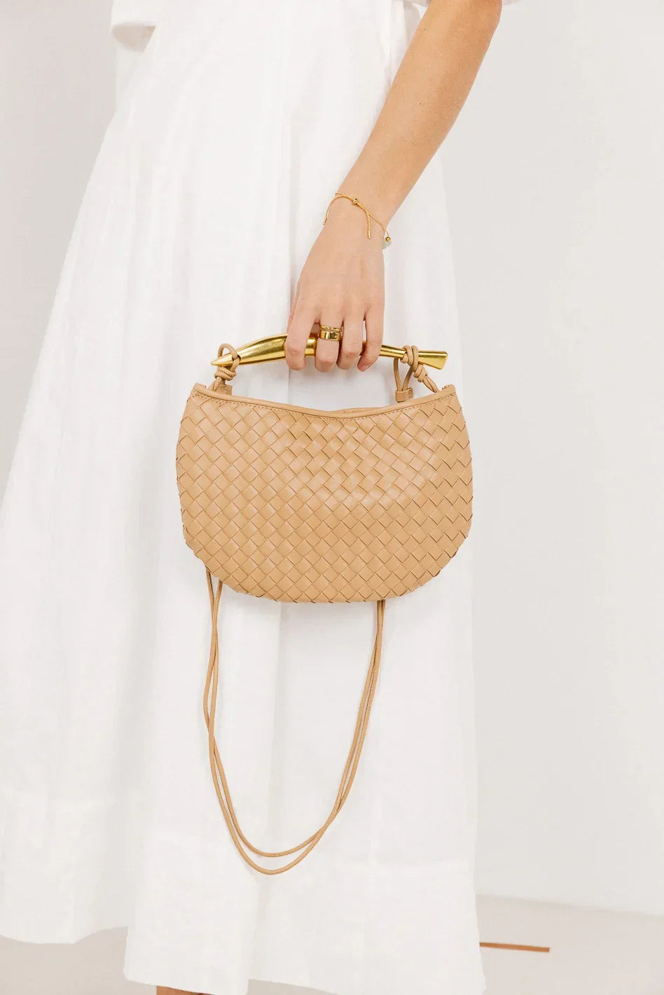 Tobias Woven Bag in Natural