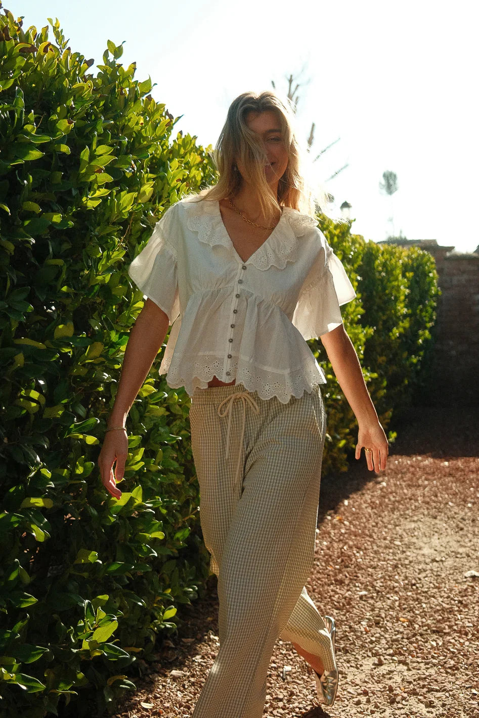 Percey Collared Blouse FINAL SALE