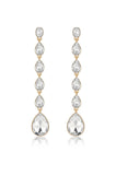 Crystallized Drop Earrings