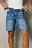 Rebecca Bermuda Shorts in Medium Wash