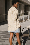 Brenn Button Up in Brown FINAL SALE