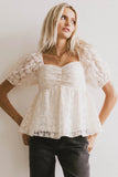 Baylinn Floral Peplum Top FINAL SALE