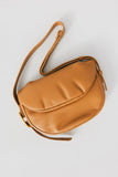 Rumble Vegan Leather Bag in Tan FINAL SALE