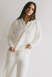 Breck Knit Sweater in Cream FINAL SALE