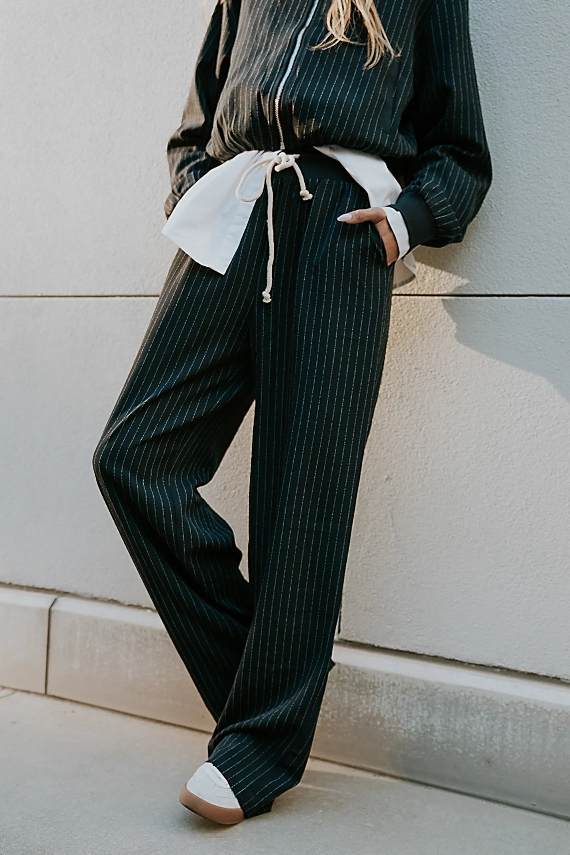 Valeria Striped Straight Leg Pants FINAL SALE