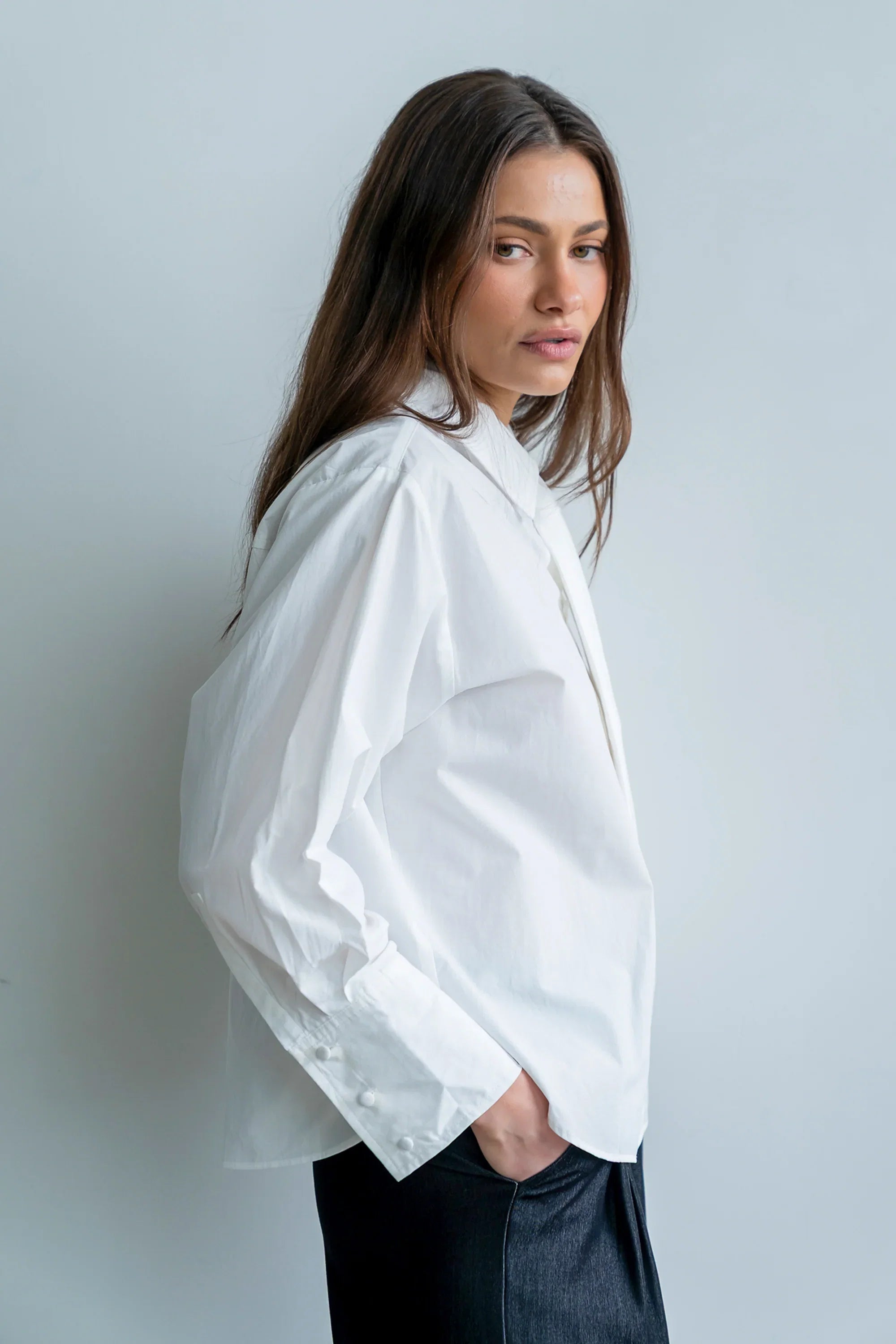 Rumple Button Up