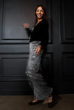 Tonya Bow Sweater in Black