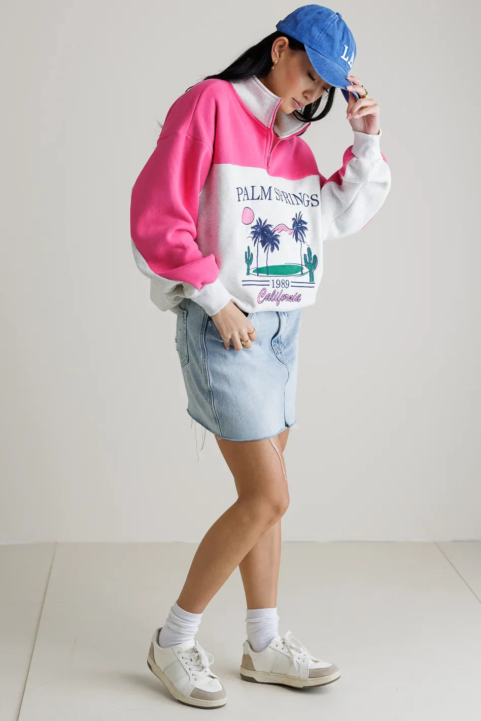 Palm Springs Quarter Zip FINAL SALE