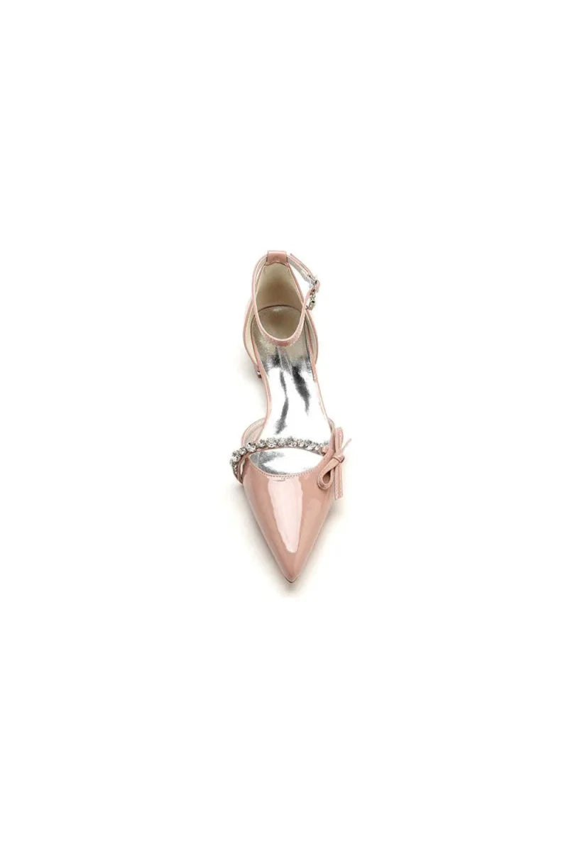 Ivory Womens Shoes with Silver Accents