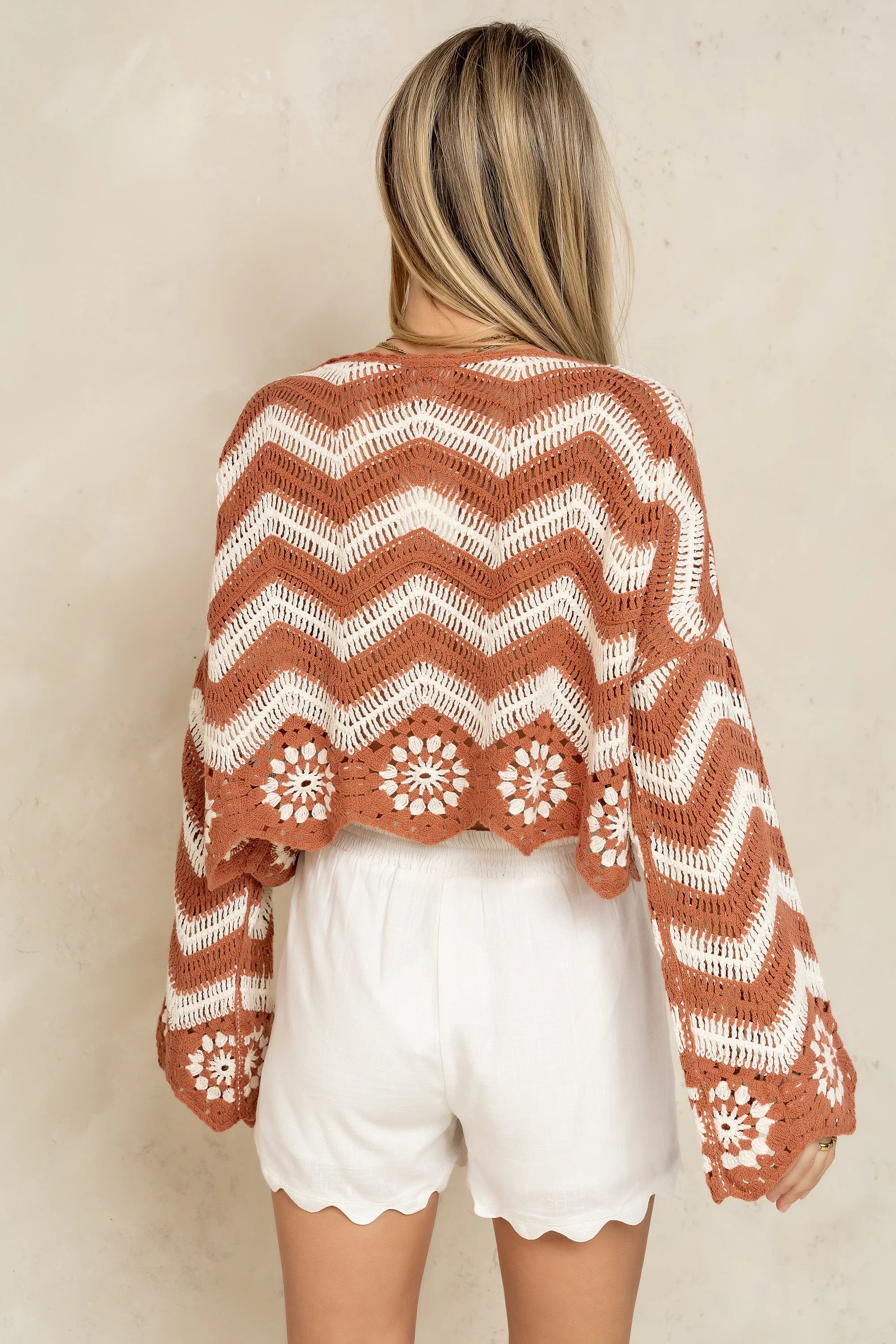 Indie Crochet Sweater FINAL SALE