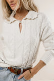Ivy Cable Knit Sweater FINAL SALE