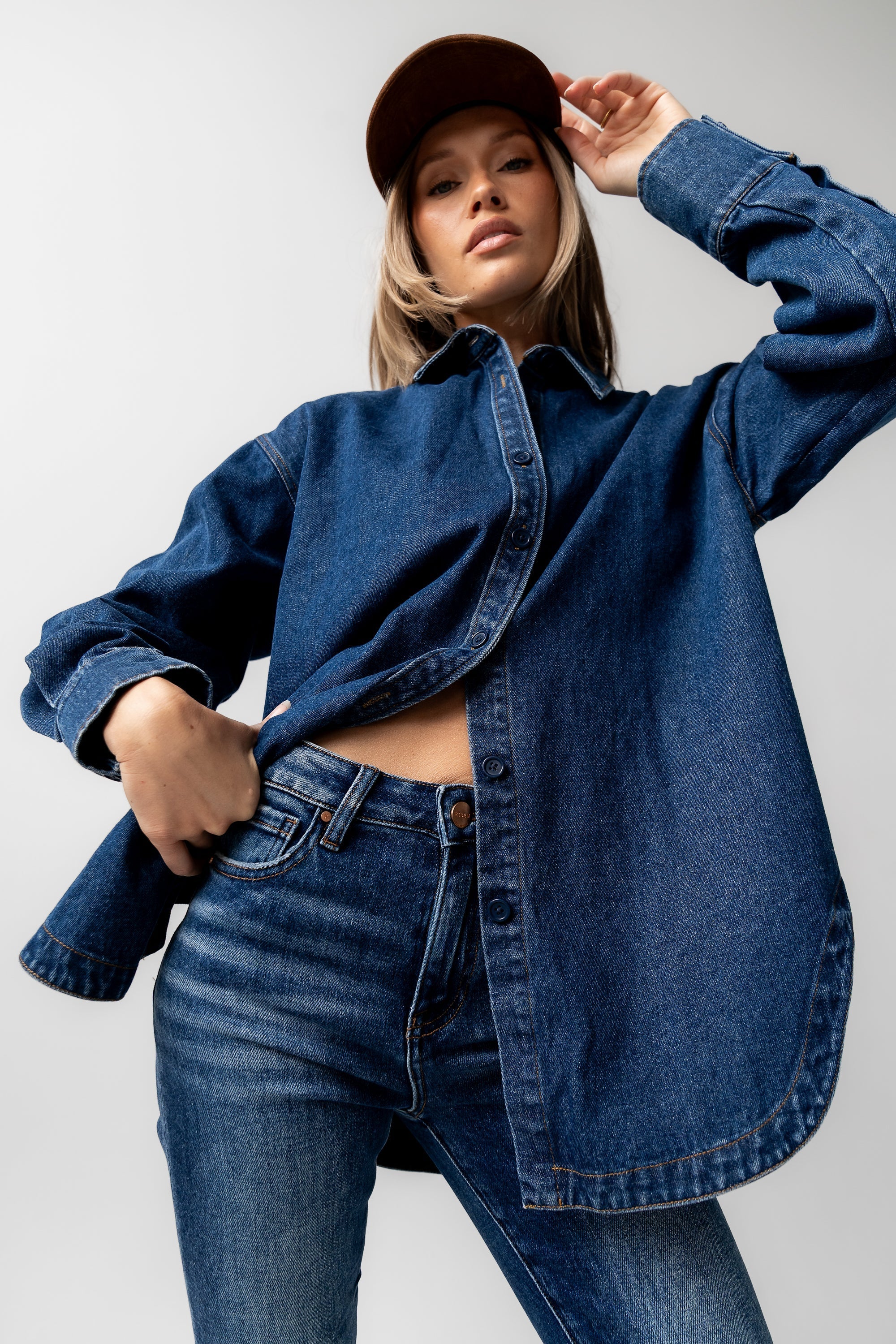 Maddy Oversized Button Up FINAL SALE