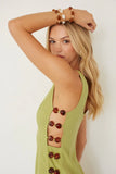Zayla Beaded Mini Dress
