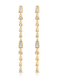 Crystal Linear Earrings