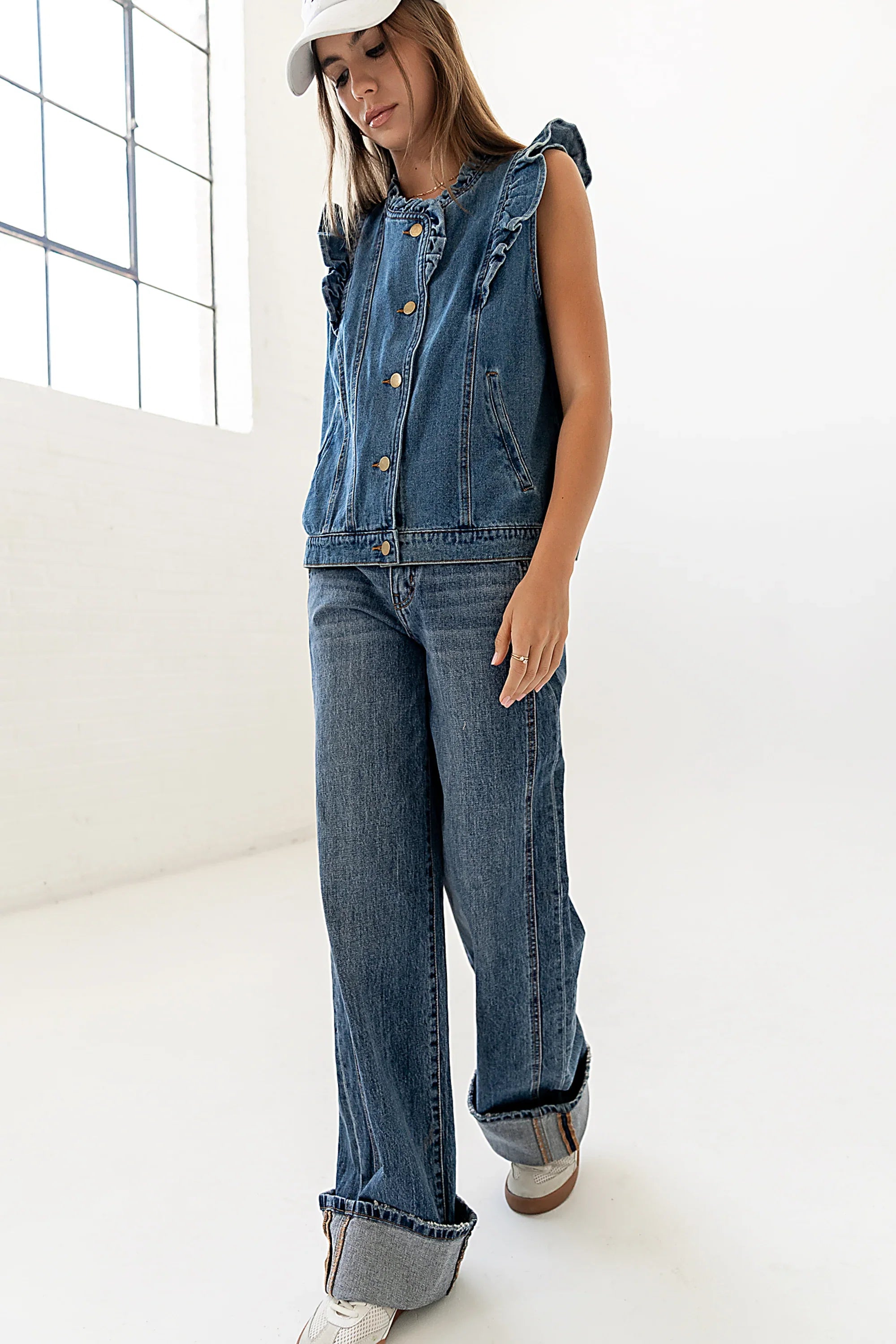 Kyler Denim Vest