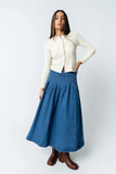 Lola Denim Midi Skirt