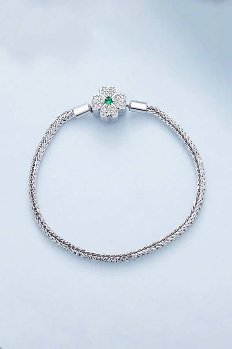Lucky Four Leaf Clover Bracelet